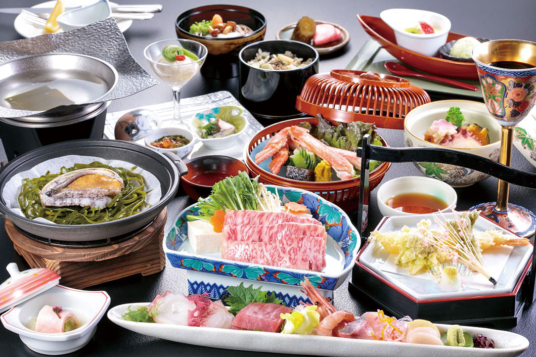 画像：お食事の一例